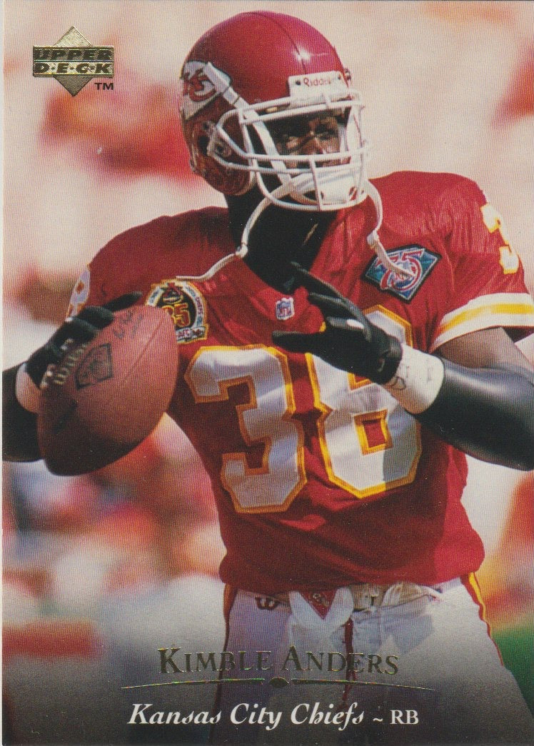 NFL 1995 Upper Deck - No 279 - Kimble Anders
