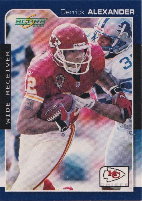 NFL 2000 Score - No 91 - Derrick Alexander