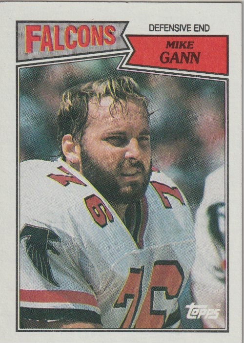 NFL 1987 Topps - No 256 - Mike Gann