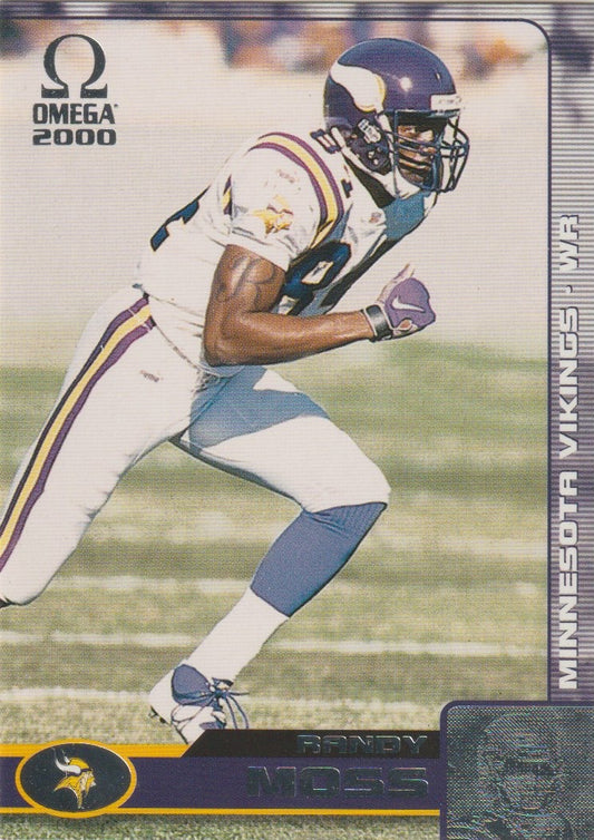 NFL 2000 Pacific Omega - No 80 - Randy Moss