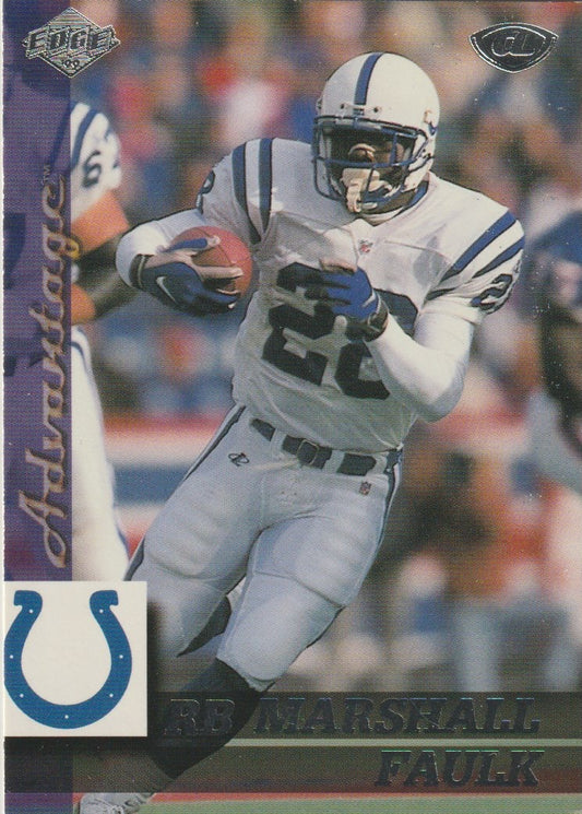 NFL 1999 Collector's Edge Advantage - No 64 - Marshall Faulk
