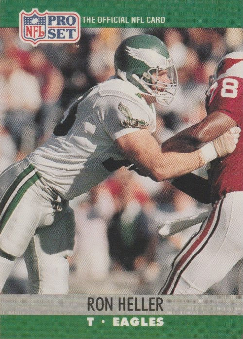 NFL 1990 ProSet - No 606 - Ron Heller