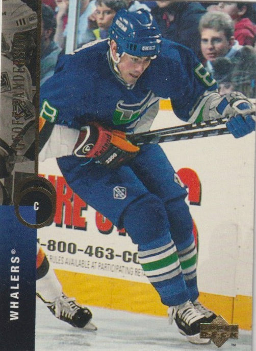 NHL 1994 / 95 Upper Deck - No 6 - Geoff Sanderson