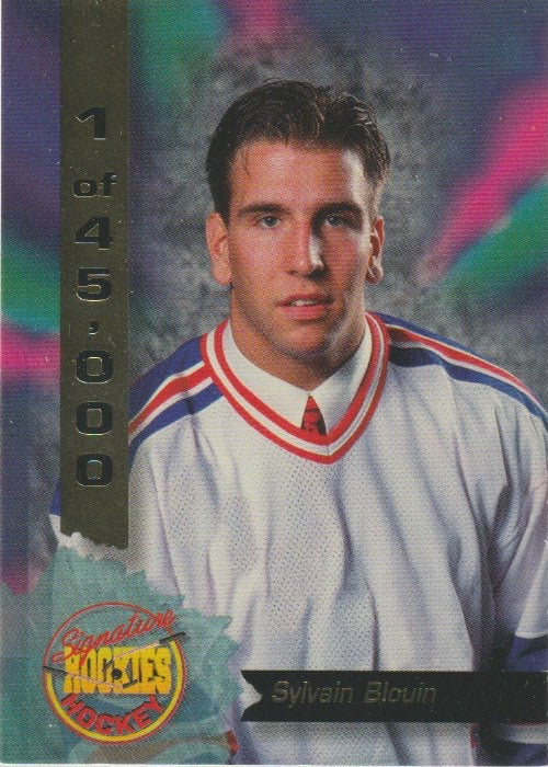 NHL 1995 Signature Rookies - No 59 - Sylvain Blouin