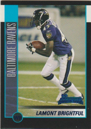 NFL 2002 Bowman - No 181 - Lamont Brightful