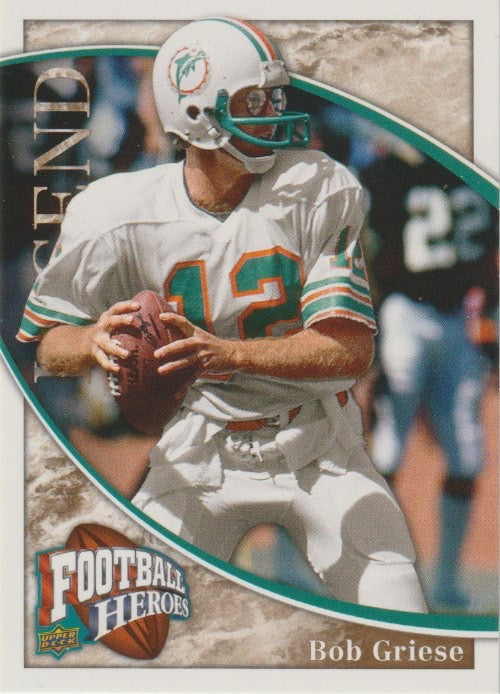 NFL 2009 Upper Deck Heroes - No 209 - Bob Griese
