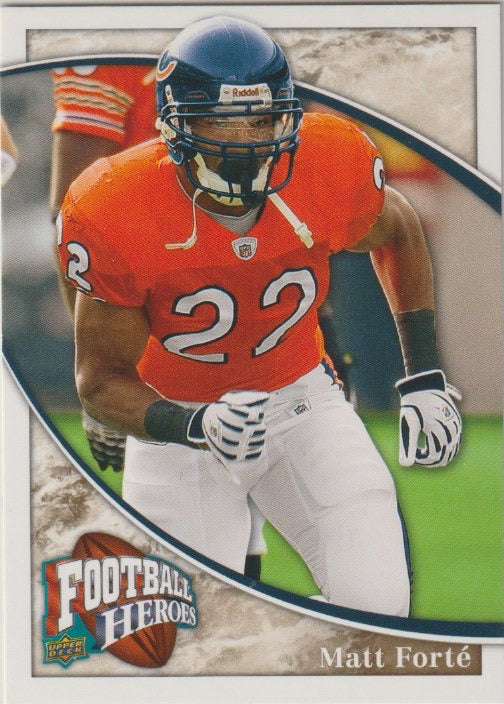 NFL 2009 Upper Deck Heroes - No 17 - Matt Forté
