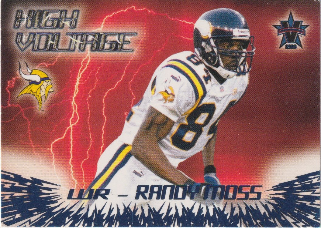 NFL 2000 Vanguard High Voltage - No 21 - Randy Moss
