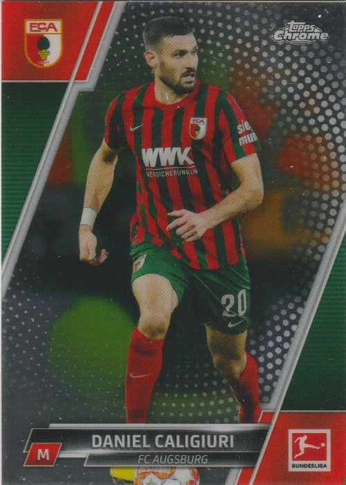 Soccer 2021-22 Topps Chrome Bundesliga - No. 2 - Daniel Caligiuri