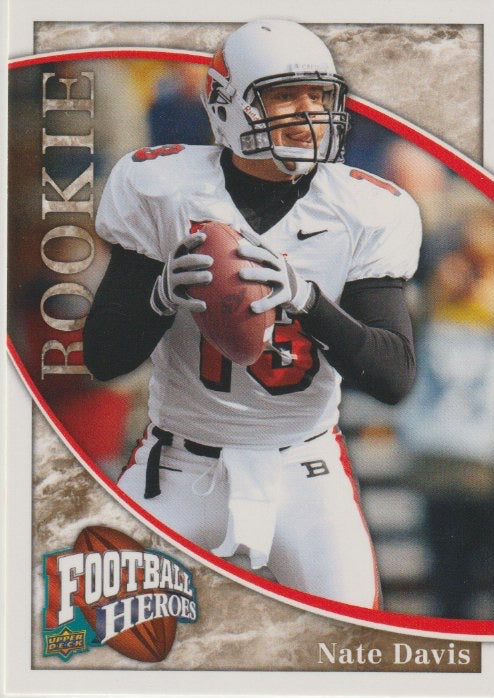 NFL 2009 Upper Deck Heroes - No 109 - Nate Davis