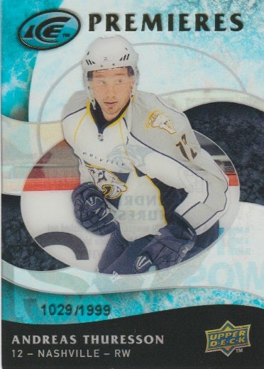 NHL 2009-10 Upper Deck Ice - No 103 - Andreas Thuresson