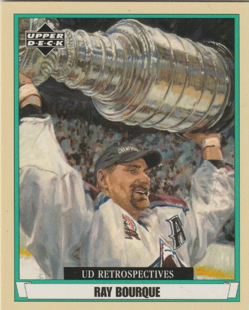 NHL 2002-03 UD Artistic Impressions Retrospectives - No R24 - Ray Bourque