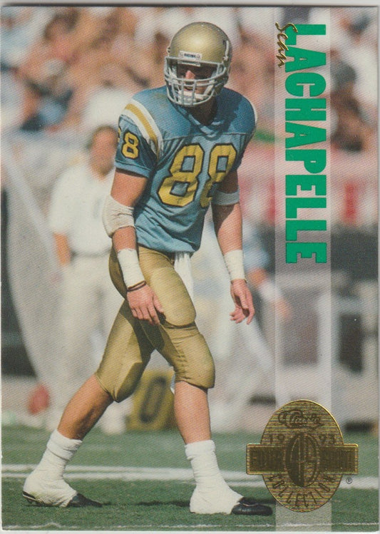 NFL 1993 Classic Four-Sport - No 136 - Sean LaChapelle
