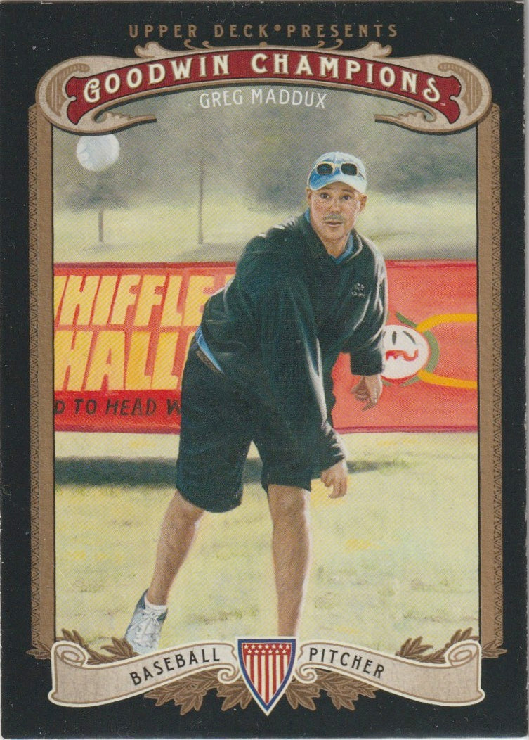 MLB 2012 Upper Deck Goodwin Champions - No 22 - Greg Maddux