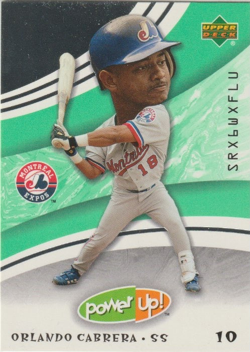 MLB 2004 Upper Deck Power Up - No 23 - Orlando Cabrera