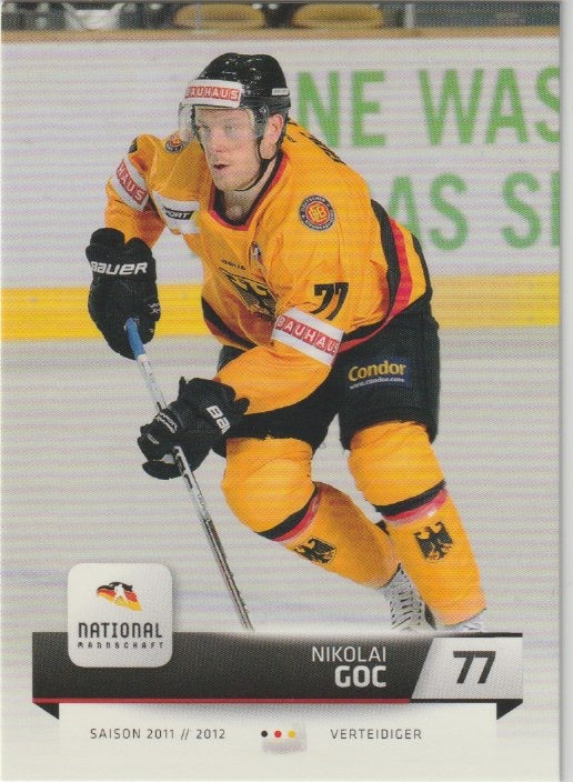 DEL 2011 / 12 CityPress - No 259 - Nikolai Goc