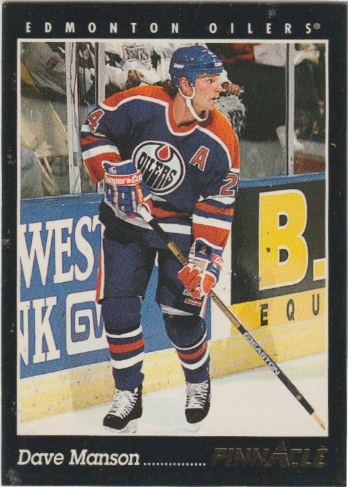 NHL 1993 / 94 Pinnacle - No 363 - Dave Manson