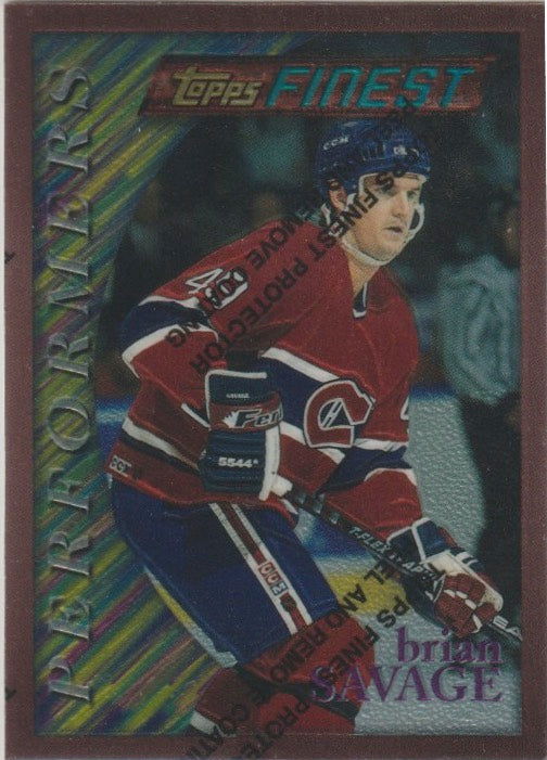 NHL 1995 / 96 Finest - No 23 - Brian Savage