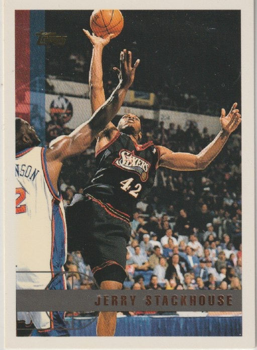 NBA 1997/98 Topps - No. 204 - Jerry Stackhouse