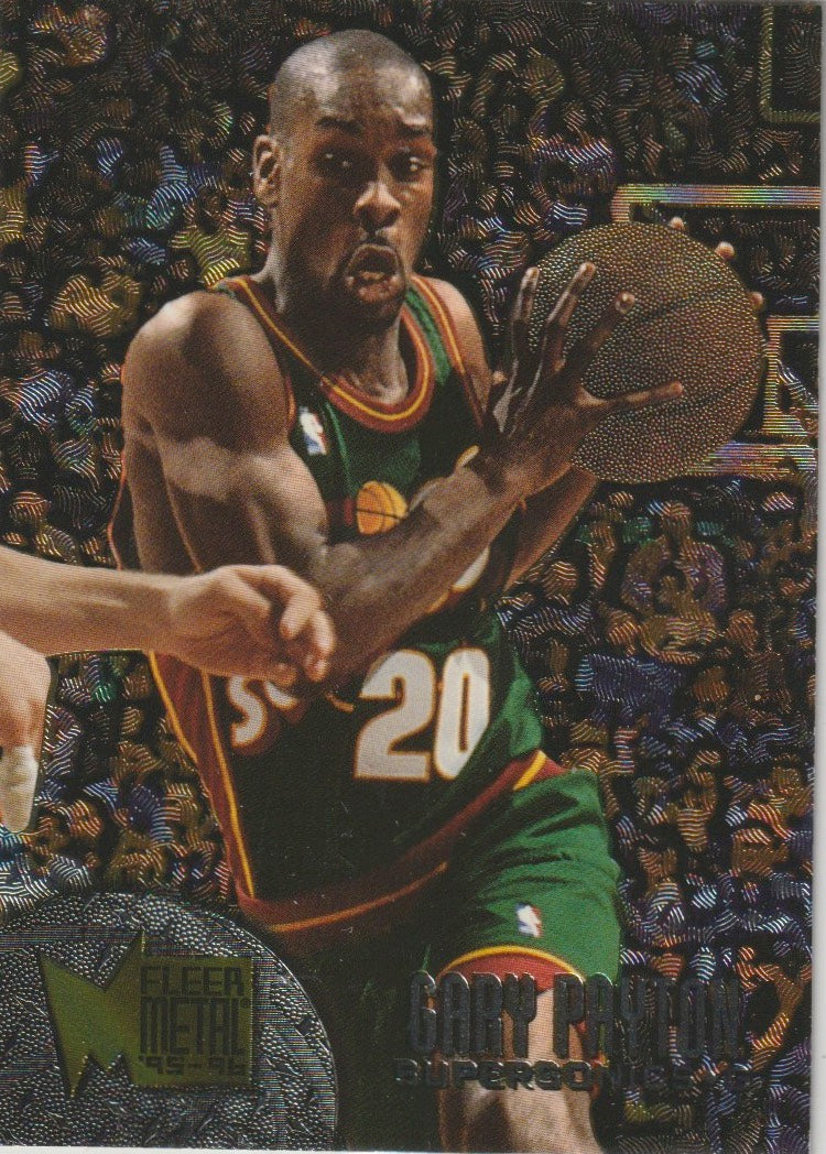 NBA 1995-96 Metal - No 193 - Gary Payton
