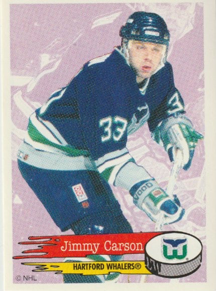 NHL 1995-96 Panini Stickers - No 26 - Jimmy Carson
