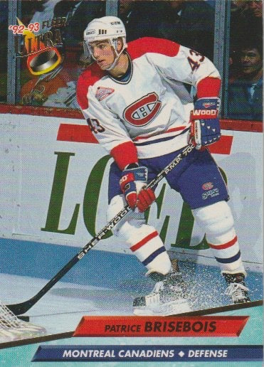 NHL 1992 / 93 Ultra - No 325 - Patrice Brisbois