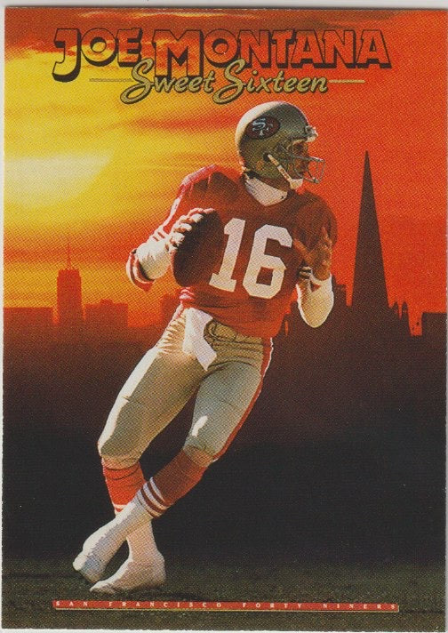 NFL 1992 SkyBox Prime Time - No 067 - Joe Montana
