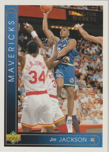 NBA 1993-94 Upper Deck German - No 24 - Jim Jackson