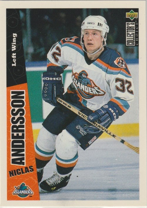 NHL 1996-97 Collector's Choice - No 165 - Niclas Andersson