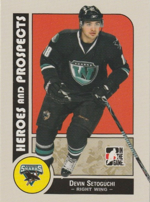 NHL 2008-09 ITG Heroes and Prospects - No 24 - Devin Setoguchi
