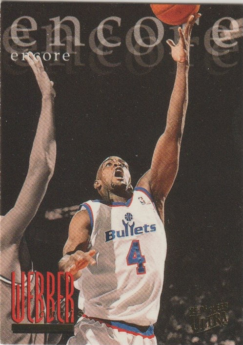 NBA 1995-96 Ultra - No 347 - Chris Webber
