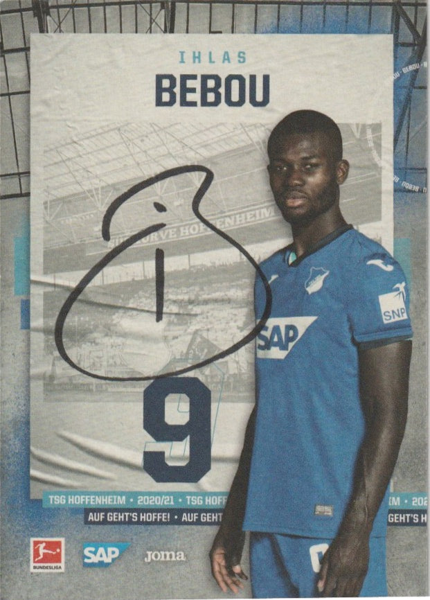 Soccer - Autograph - Ihlas Bebou