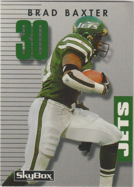 NFL 1992 SkyBox Prime Time - No 116 - Brad Baxter