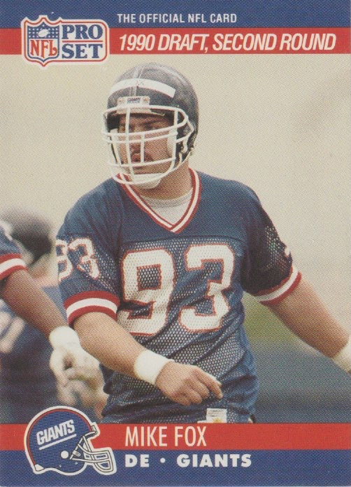 NFL 1990 ProSet - No 720 - Mike Fox