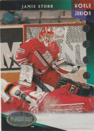 NHL 1993 / 94 Parkhurst - No 508 - Jamie Storr