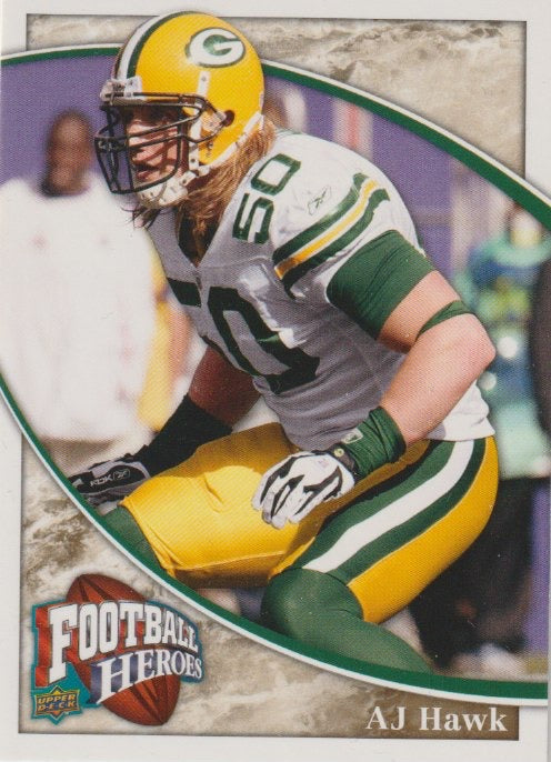 NFL 2009 Upper Deck Heroes - No 46 - A.J. Hawk