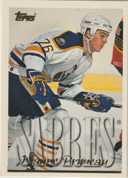 NHL 1995 / 96 Topps - No 222 - Wayne Primeau
