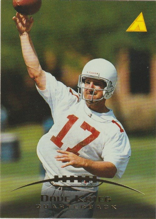 NFL 1995 Pinnacle - No 107 - Dave Krieg