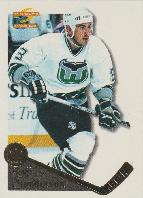 NHL 1995 / 96 Summit - No 38 - Geoff Sanderson
