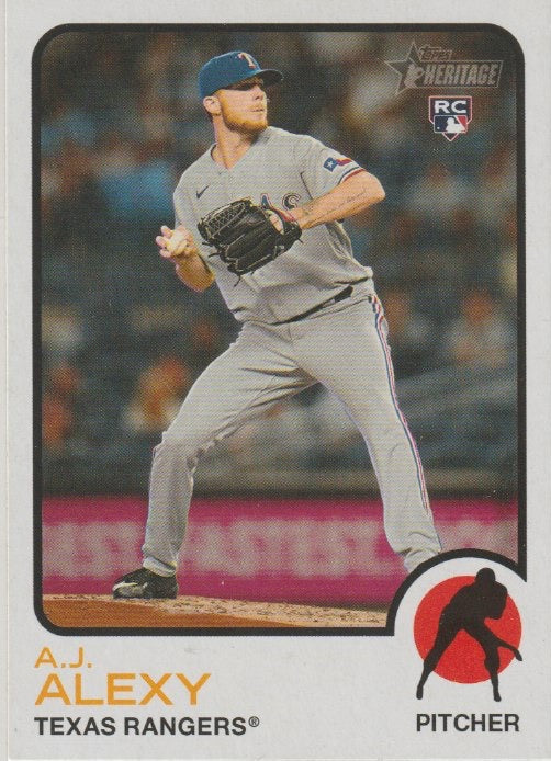MLB 2022 Topps Heritage - No 525 - A.J. Alexy