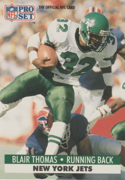 NFL 1991 ProSet - No 250 - Blair Thomas