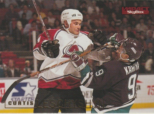 NHL 1995 / 96 SkyBox Impact - No 38 - Curtis Leschyshyn