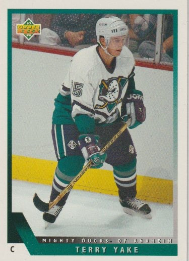 NHL 1993 / 94 Upper Deck - No 311 - Terry Yake