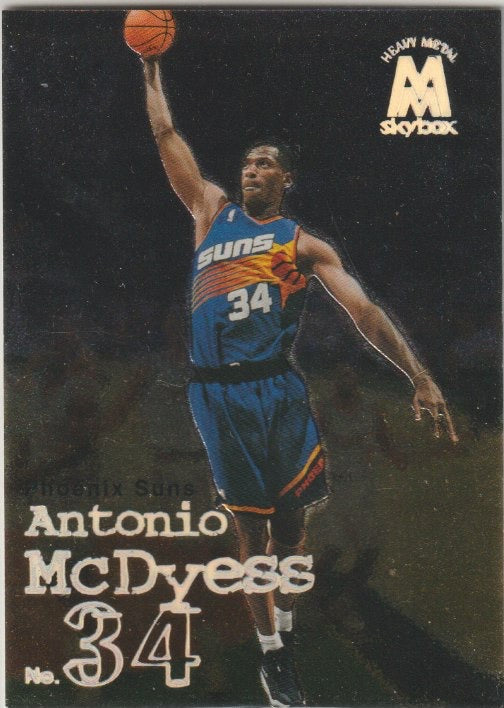 NBA 1998-99 SkyBox Molten Metal - No 112 - Antonio McDyess