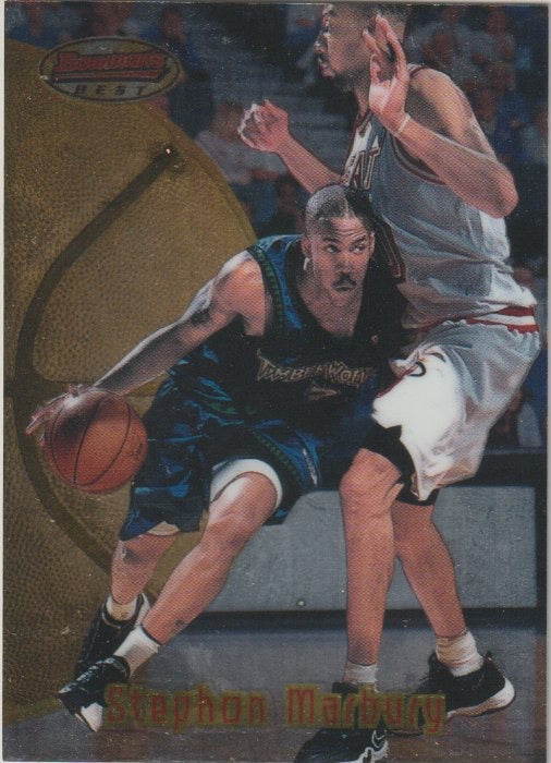 NBA 1997-98 Bowman's Best - No 86 - Stephon Marbury