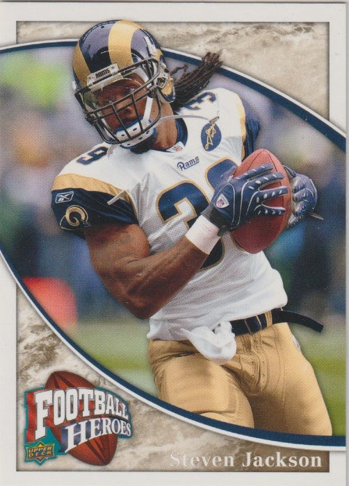 NFL 2009 Upper Deck Heroes - No 90 - Steven Jackson