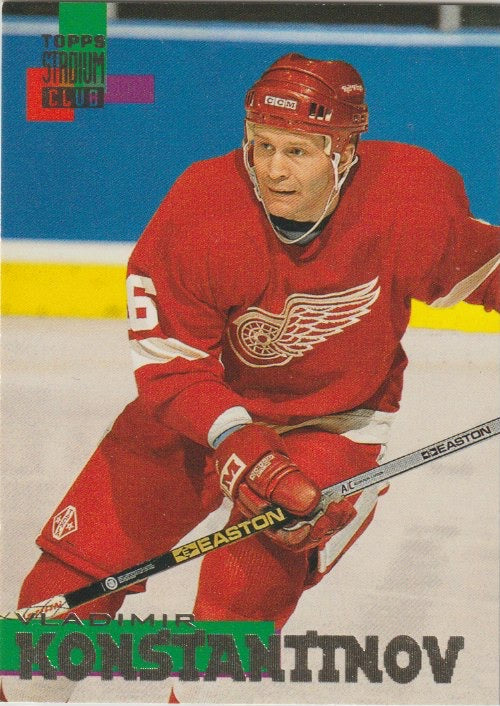 NHL 1994 / 95 Stadium Club - No 159 - Vladimir Konstantinov