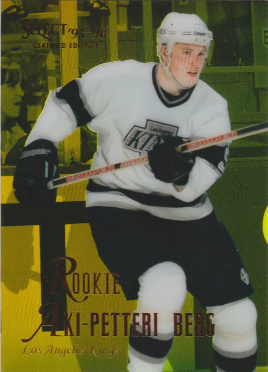 NHL 1995 / 96 Select Certified Mirror Gold - No 127 - Aki-Petteri Berg