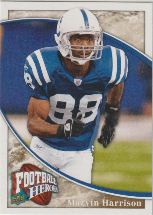 NFL 2009 Upper Deck Heroes - No 77 - Marvin Harrison