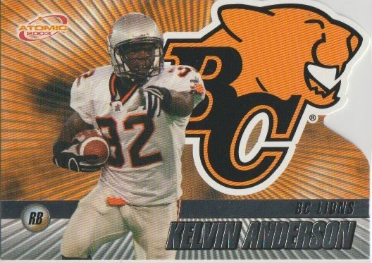 NFL 2003 Atomic CFL - No 1 - Kelvin Anderson